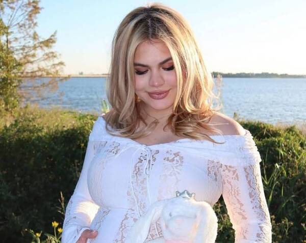 ¡Chulinísima! Nació la bebecita de Luana Alonso