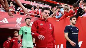 Andy Robertson pone en duda su futuro en el Liverpool