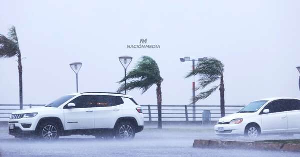 La Nación / Meteorología anuncia tormenta con lluvias intensas y vientos de 90 k/h en todo el país