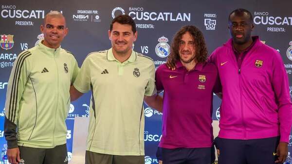 Leyendas del Real Madrid y el Barcelona jugarán en Costa Rica