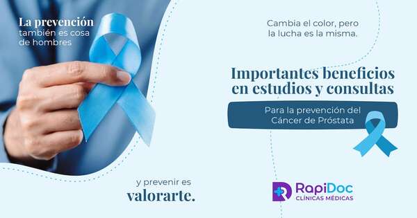 La Nación / RapiDoc impulsa prevención del cáncer de próstata con acciones especiales en noviembre