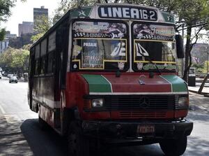 Línea 16-2 dejó de operar y deja a usuarios sin transporte en Asunción - Nacionales - ABC Color
