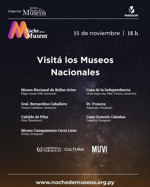 Una noche para el reencuentro con la historia: Museos, archivos y bibliotecas abren sus puertas en Asunción - ADN Digital