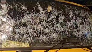 San Pedro: Desconocidos causan destrozos a vehículo de bomberos