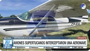 Con Super Tucano y radar móvil, interceptan avioneta en Concepción - Concepción al Día