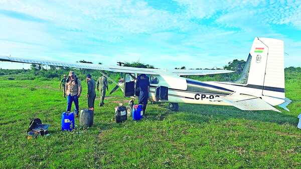 Escudo Guaraní Intercepta Avión Boliviano en Concepción