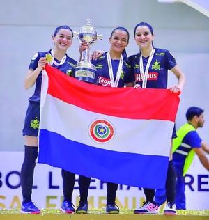 Paraguayas Ganan Copa Libertadores Futsal con Taboão