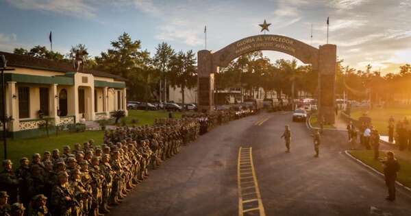 La Nación / Las Fuerzas Militares despliegan contingente en zonas fronterizas