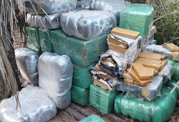 Operación Escudo Guaraní: Incautaron más de 1.100 kg de marihuana en Ñeembucú