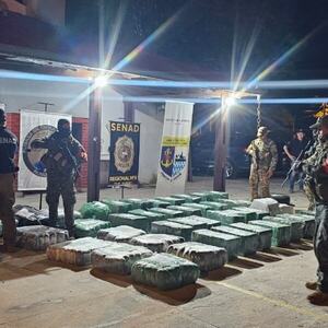 Incautan de 1.000 kilos de marihuana en el departamento de Ñeembucú