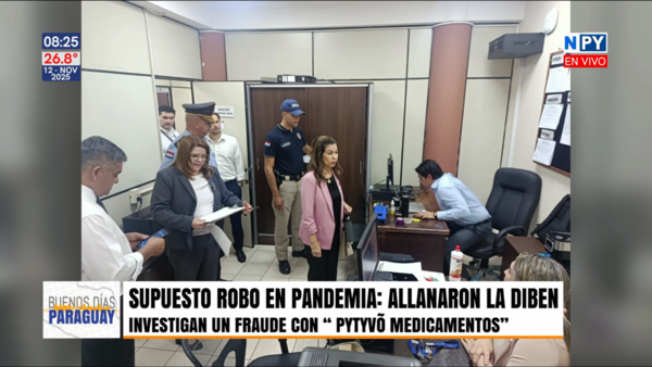 Allanaron la DIBEN: Investigan un supuesto fraude con "Pytyvõ Medicamentos"