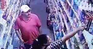 Diario HOY | En familia roban comercio: la mujer fue detenida y ahora buscan identificar a cómplices
