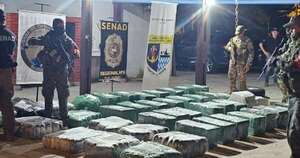 La Nación / Operación Escudo Guaraní: incautan una tonelada de marihuana en Ka’aguy Kupe