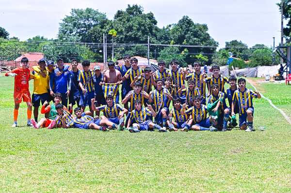 Sub 15: Sportivo Luqueño es el ganador de la Zona B del Heptagonal Final