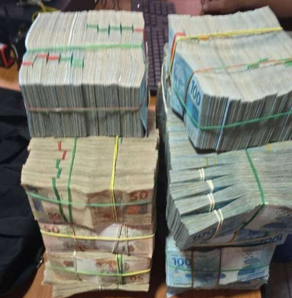 Pareja se abstuvo de declarar tras millonaria incautación de reales en el Puente de la Amistad  - ABC en el Este - ABC Color