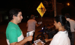 Armando Riveros anuncia que el viernes inicia volanteada para campaña de educación vial en Coronel Oviedo - OviedoPress