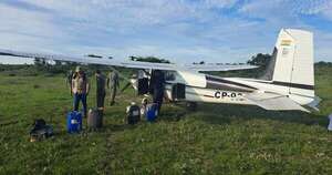 Diario HOY | Fiscalía dispone que avioneta interceptada en Concepción sea microaspirada