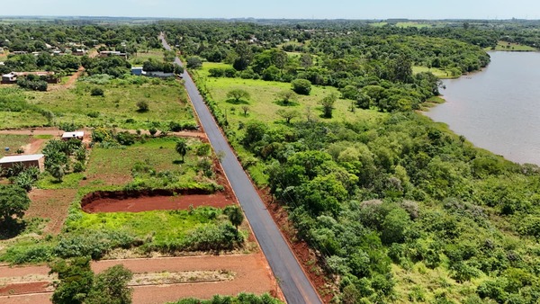 Avanzan las obras de pavimentación en el kilómetro 9 de Ciudad del Este - ADN Digital