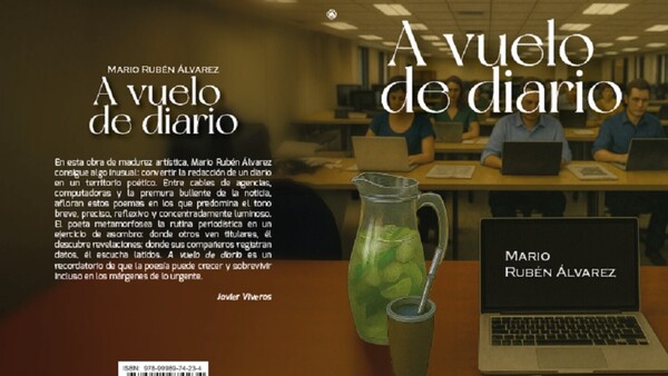 A vuelo de diario, poemario de Mario Rubén Álvarez
