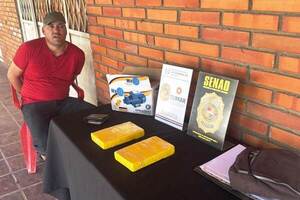 “Fokin polinarco” cae con 2 kilos de cocaína •