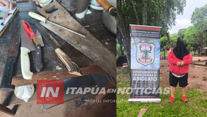 ALLANAMIENTO EN BARRIO QUITERIA II DE ENCARNACIÓN POR SUPUESTO CASO DE ABIGEATO