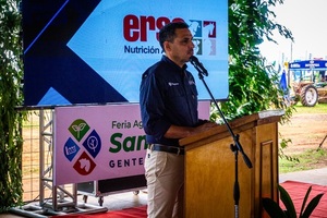 Pereira en la FASP: “Con fe y trabajo, San Pedro apuesta por su desarrollo productivo”