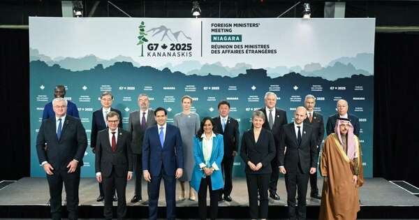 La Nación / Cancilleres del G7 piden “cese de fuego inmediato” en Ucrania