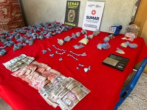 Allanamientos simultáneos en Vallemí dejan una detenida y drogas incautadas - Concepción al Día