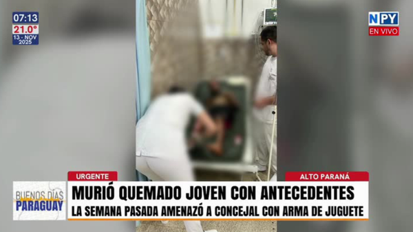 Presunto adicto que amenazó a concejal murió tras ser atado, golpeado y quemado