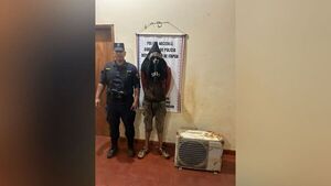 Detienen a joven tras el hurto de un compresor en Encarnación