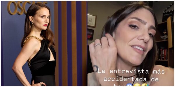 Popular / (VIDEO) Lucía Sapena contó que tuvo una entrevista accidentada con Natalie Portman. ¡Atendé lo que le pasó!