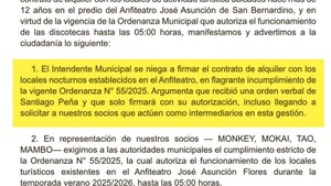 Por orden superior, no habilitan boliches en San Bernardino