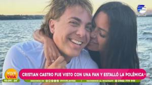 ¿Cristian Castro deja a su prometida por una fan?
