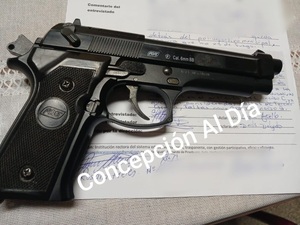 Alarma en el CREC: alumno llevó una pistola de aire comprimido - Concepción al Día