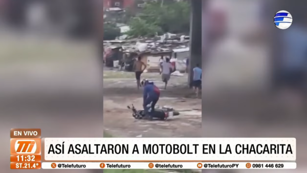 Conductor de motobol fue víctima de violento asalto en La Chacarita