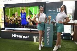 Hisense deslumbra con el televisor más grande del país y renueva su alianza con la FIFA - Empresariales - ABC Color