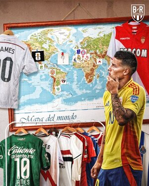 Popular / James quedó libre y suena en Paraguay: ¿Será la Huerta su destino?