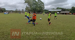 EXITOSA PRUEBA DE VALORES DEL SPORTIVO AMELIANO EN SAN JUAN DEL PARANÁ