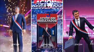 Video con IA convierte a Santiago Peña en un muñeco y causa furor