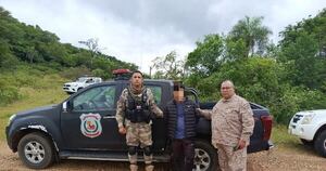 La Nación / Mbatoví: Lince detiene a un sospechoso y recupera rodado denunciado como robado