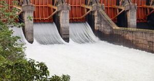 Diario HOY | Imponente espectáculo acuático en apertura de compuertas de Itaipú