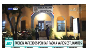 Docente y alumno agredidos por motociclistas tras detener el tráfico en Itauguá