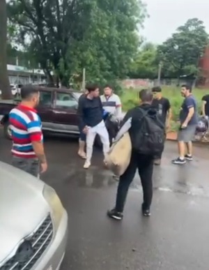 Estudiante fue agredido por motociclista en Itauguá - trece