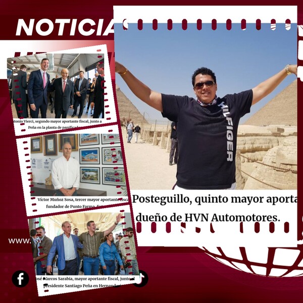 Ranking : de las 22 personas físicas figuran entre los mayores aportantes del fisco paraguayo - Info Alto Parana