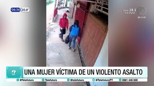 Así un delincuente asaltó a una joven en San Lorenzo