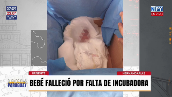 Beba entregada en “caja de cartón seguía viva” pero falleció por falta de incubadora, denuncian familiares