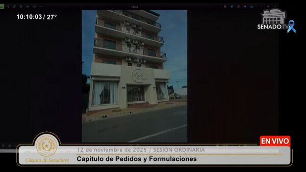 Propietario desmiente al senador Núñez sobre edificio: "Es mío, no del comandante de la Policía"