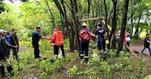 La Nación / Hallan a mujer desaparecida en el fondo de un pozo en zona boscosa de Cerro Verde