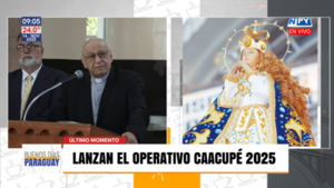 Lanzan el operativo Caacupé 2025