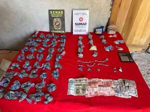 Plan Sumar: desmantela foco de acopio y venta de drogas en Vallemí - Nacionales - ABC Color